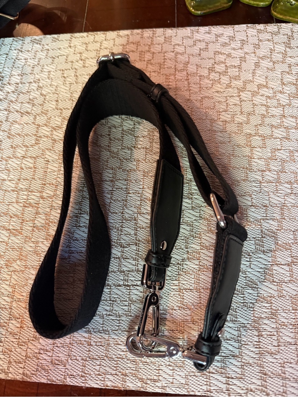 Calvin Klein black purse strap